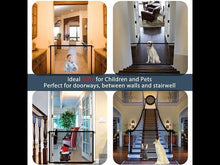Load and play video in Gallery viewer, Portable Safety Door Guard For Kids & Dogs
